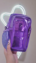 Load and play video in Gallery viewer, PURPLE 3-in-1 Clear Coffin Bag
